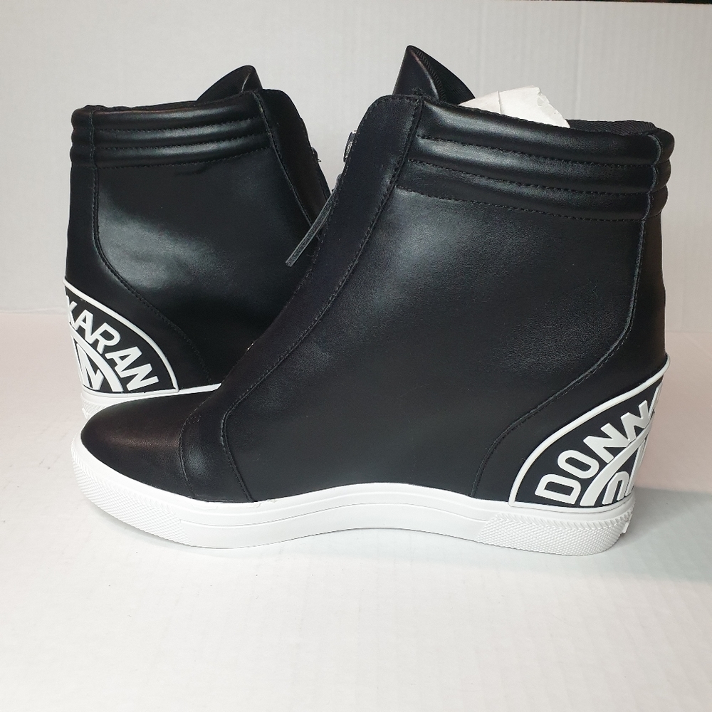 DKNY Connie Slip-On Wedge Sneakers Sz 7 - Picture 7 of 15